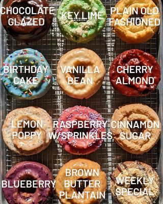 Yellow Light Coffee and Donuts by null