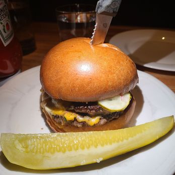 Au Cheval - Single Cheeseburger - Bars Near Me - Chicago, Illinois
