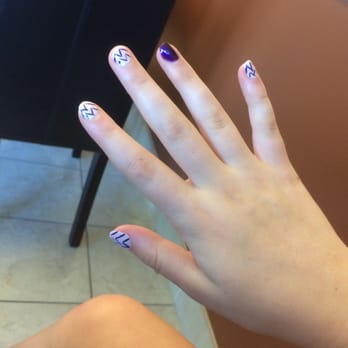 Nail Tek - My niece requested a design and she loved the job they did! - Nail Salons Near Me - Concord, North Carolina