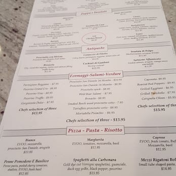 La Strada Italian Kitchen & Bar - Menu, back side. - Italian Near Me - Birmingham, Michigan La Strada Italian Kitchen & Bar - Menu, back side. - Italian Near Me - Birmingham, Michigan