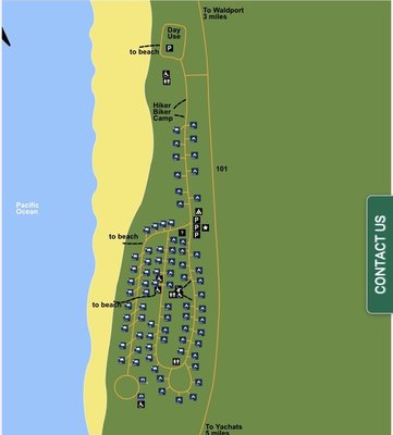 Beachside State Park by null