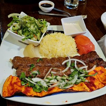 Khalo Naser - Lamb Kabab Plate - Middle Eastern Near Me - Corvallis, Oregon