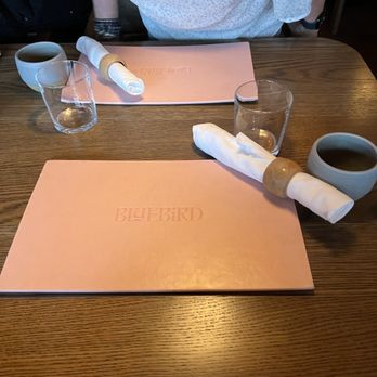 Bluebird - place setting - Steakhouses Near Me - Banff, Alberta