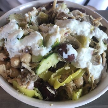 Daily Eats - Greek shredder bowl - New American Near Me - Tampa, Florida Daily Eats - Greek shredder bowl - New American Near Me - Tampa, Florida