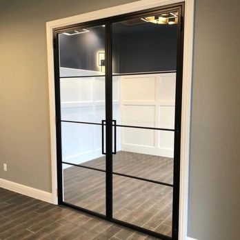 Anker Group - Glass double door design - General Contractors Near Me