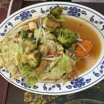 Mai Thai Cuisine - Stir fried mixed vegetable - Thai Near Me - Pacific Grove, California Mai Thai Cuisine - Stir fried mixed vegetable - Thai Near Me - Pacific Grove, California