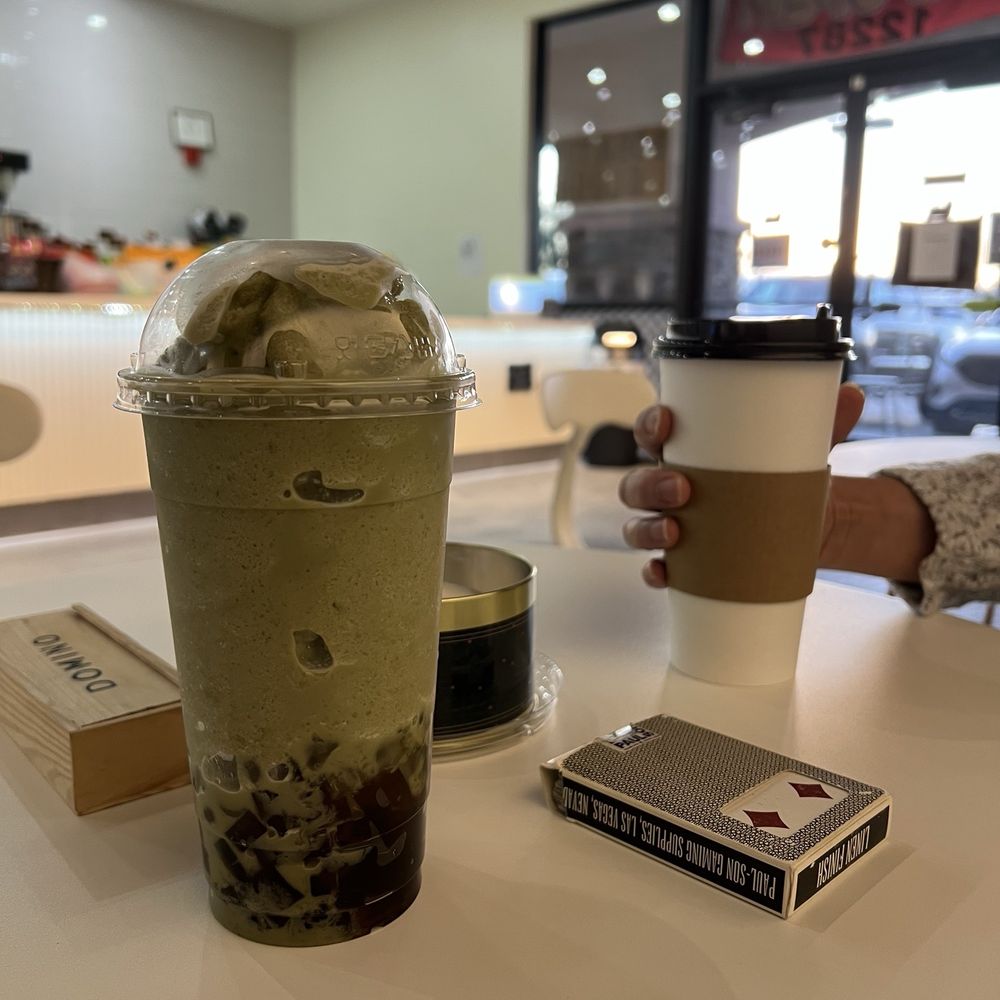 MuchTEA18 - Matcha smoothie with jelly. Hot coffee. Games and ambiance. - Bubble Tea Near Me - Apple Valley, California MuchTEA18 - Matcha smoothie with jelly. Hot coffee. Games and ambiance. - Bubble Tea Near Me - Apple Valley, California