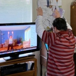 SPIRIT Club - A SPIRIT Club member watching a virtual class.