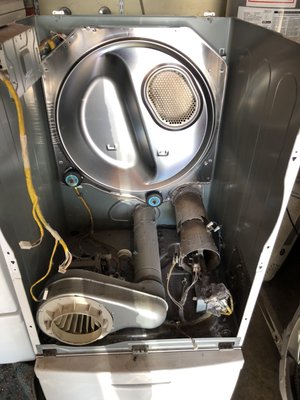 Dryer Repairs - This is some of the dryers we’ve worked on. We diagnosed related issues, and repaired them as necessary. Our work is by far excellent. The owners were very pleased with the repairs we did. Dryer Repairs - This is some of the dryers we’ve worked on. We diagnosed related issues, and repaired them as necessary. Our work is by far excellent. The owners were very pleased with the repairs we did.