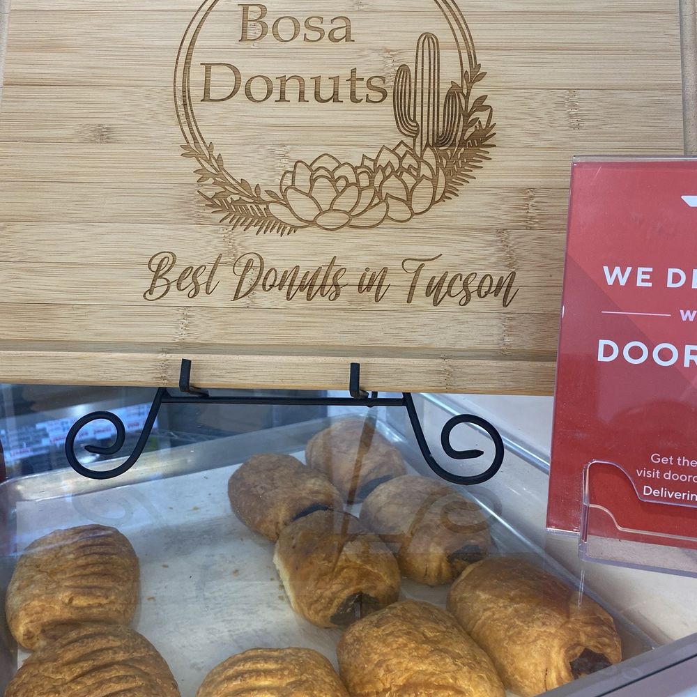 BoSa Donuts - Chocolate croissant and bear claw - Donuts Near Me - Tucson, Arizona
