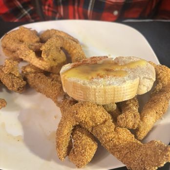 Mississippi Boy Catfish & Ribs - Catfish and shrimp with toast - Southern Near Me - Denver, Colorado