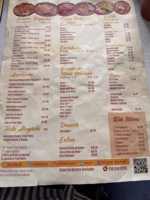 Menu photo 2 Cenaduria Elvira Oakland, CA Menu photo 2 Cenaduria Elvira Oakland, CA