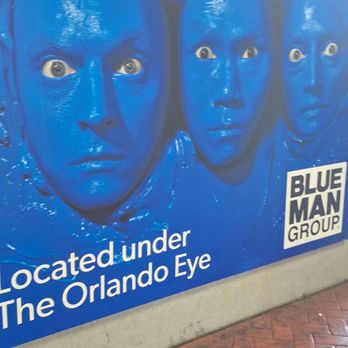 Blue Man Group- Icon Park - Performing Arts Near Me - Orlando, Florida