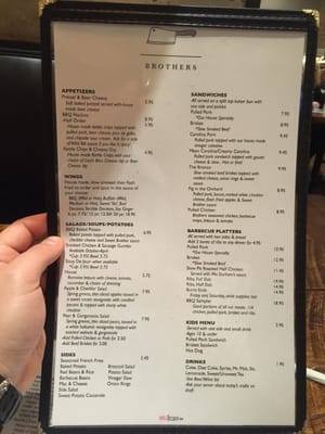 Menu photo 7 Brothers Restaurant Campbellsville, KY