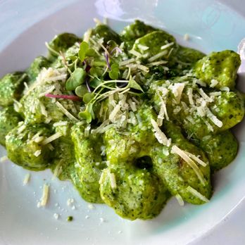 Grappa - Pesto gnocchi - Mediterranean Near Me - Seattle, Washington