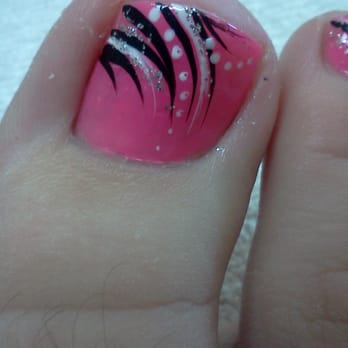 JD Nails - My daughter's pedicure. I'm sure they have other designs, but this is what we were requesting today. - Nail Salons Near Me - Peoria, Arizona
