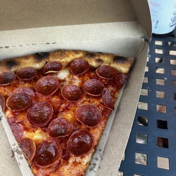 Radio/East - Pizza from side eye slice - Coffee & Tea Near Me - Austin, Texas Radio/East - Pizza from side eye slice - Coffee & Tea Near Me - Austin, Texas