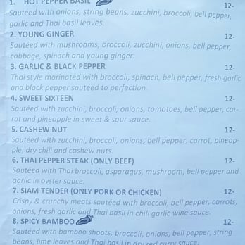 Little Blue Elephant - Menu - Thai Near Me - Minot, North Dakota