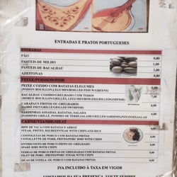 Restaurante Sāo Cristóvāo - Cape Verde menu 1