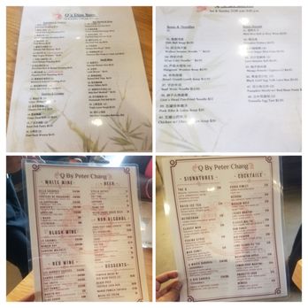 Q By Peter Chang - Menu - Chinese Near Me - Bethesda, Maryland