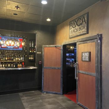 Boca Black Box - Part of the bar /entrance - Comedy Clubs Near Me - Boca Raton, Florida Boca Black Box - Part of the bar /entrance - Comedy Clubs Near Me - Boca Raton, Florida
