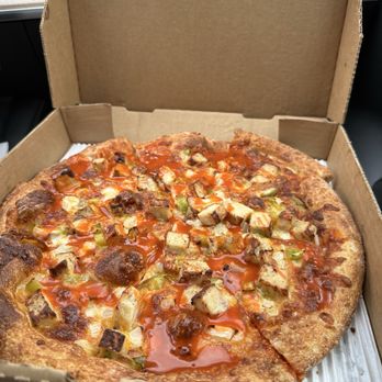 Market Street Pizza - 12" Buffalo Chicken Pizza - Pizza Near Me - Austin, Texas Market Street Pizza - 12" Buffalo Chicken Pizza - Pizza Near Me - Austin, Texas