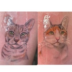Queens of Needles - Catt tattoo touch up by @melo_gia_tattoo
