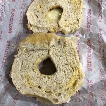 Wicked Bagel - Didn't even cut all the way through - is it that difficult. - Bagels Near Me - Lexington, Massachusetts Wicked Bagel - Didn't even cut all the way through - is it that difficult. - Bagels Near Me - Lexington, Massachusetts
