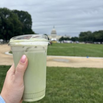 Good Doughnuts & Cafe - Penn Quarter - Strawberry Cold Foam matcha - Cafes Near Me - Washington, DC, District of Columbia Good Doughnuts & Cafe - Penn Quarter - Strawberry Cold Foam matcha - Cafes Near Me - Washington, DC, District of Columbia