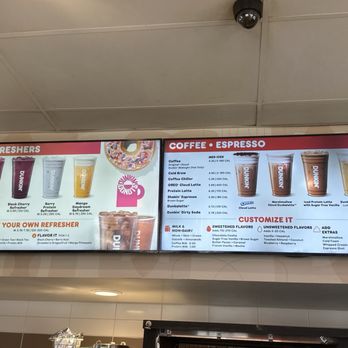 Dunkin' - Drink menu - Coffee & Tea Near Me - National City, California Dunkin' - Drink menu - Coffee & Tea Near Me - National City, California