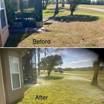 Monarch Landscaping - Removal of dead weed infested lawn and install new sod and new sprinkler system - Landscaping Near Me