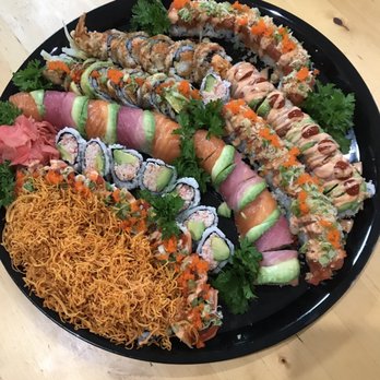 Sushi Farm - #28 platter - Sushi Bars Near Me - Ellicott City, Maryland Sushi Farm - #28 platter - Sushi Bars Near Me - Ellicott City, Maryland