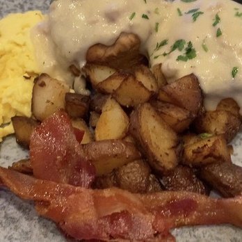 Sidecar Social - Southern Breakfast Platter - Sports Bars Near Me - Addison, Texas