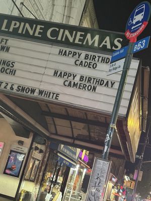Alpine Cinema by null