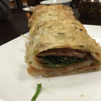 Shanghai Restaurant - Scallion pancake with beef - Dim Sum Near Me - Fort Lee, New Jersey