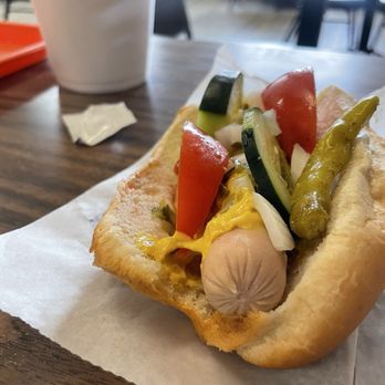 Bozo Hot Dogs - Zombie hot dog, left out on the morgue slab. - Hot Dogs Near Me - Morris, Illinois Bozo Hot Dogs - Zombie hot dog, left out on the morgue slab. - Hot Dogs Near Me - Morris, Illinois