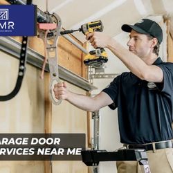 KMR Garage Door Services - Professional garage door repair in action - fast, reliable, and local service.