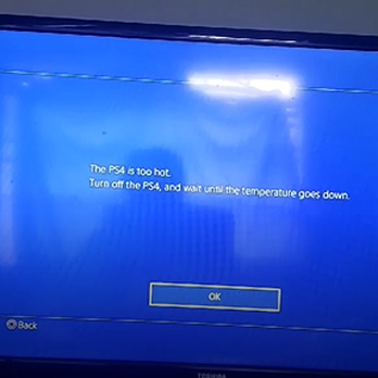 uBreakiFix by Asurion - Upon loading a game this message appears "The PS4 is too hot." - Electronics Repair Near Me - Santee, California