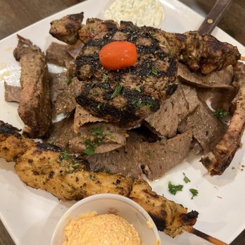 The Greek Spot - Meat platter for 2 - Greek Near Me - Manalapan, New Jersey The Greek Spot - Meat platter for 2 - Greek Near Me - Manalapan, New Jersey