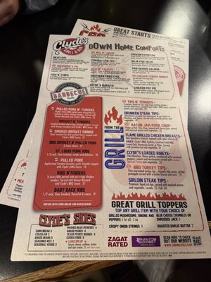 Menu photo 1 Clyde's Roadhouse Bar & Grille Walpole, MA Menu photo 1 Clyde's Roadhouse Bar & Grille Walpole, MA