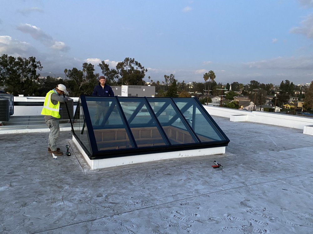 Slide of Long Beach Skylights
