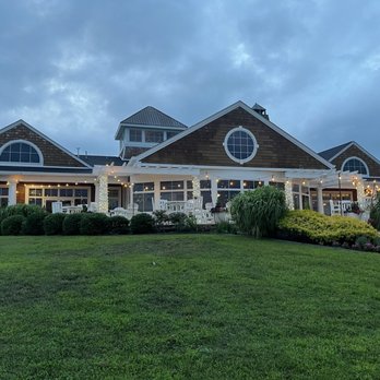 Lighthouse Sound - View of the dining room from the bay side. - New American Near Me - Bishopville, Maryland