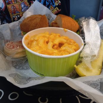 Chicken Salad Chick - Mac and cheese with the chicken melt - Southern Near Me - Germantown, Tennessee Chicken Salad Chick - Mac and cheese with the chicken melt - Southern Near Me - Germantown, Tennessee