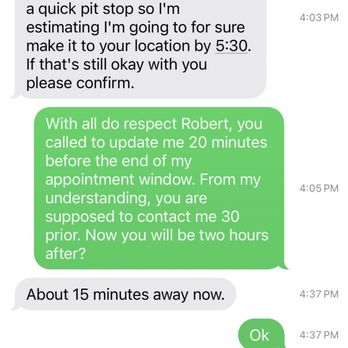 Car Audio Care - The conversation via text between Robert and I. - Car Stereo Installation Near Me - San Diego, California Car Audio Care - The conversation via text between Robert and I. - Car Stereo Installation Near Me - San Diego, California
