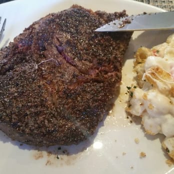 Del Frisco's Double Eagle Steakhouse - 12 Oz Rib Eye steak with lobster mac n cheese on the side - Steakhouses Near Me - Washington, DC, District of Columbia Del Frisco's Double Eagle Steakhouse - 12 Oz Rib Eye steak with lobster mac n cheese on the side - Steakhouses Near Me - Washington, DC, District of Columbia