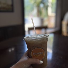Iced brown sugar cinnamon shaken latte
