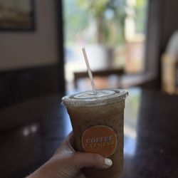 Coffee Express - Iced brown sugar cinnamon shaken latte
