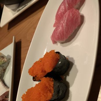 Sushi Den - Masago and fatty tuna - Japanese Near Me - Denver, Colorado