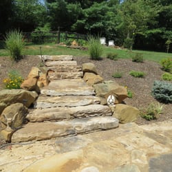 Ratcliff's Masonry - Staircase to our garden