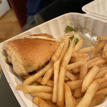 Malibu Grill & BBQ - Philly On Fire Steak husband quickly devoted the other half it was so good - Barbeque Near Me - San Jose, California